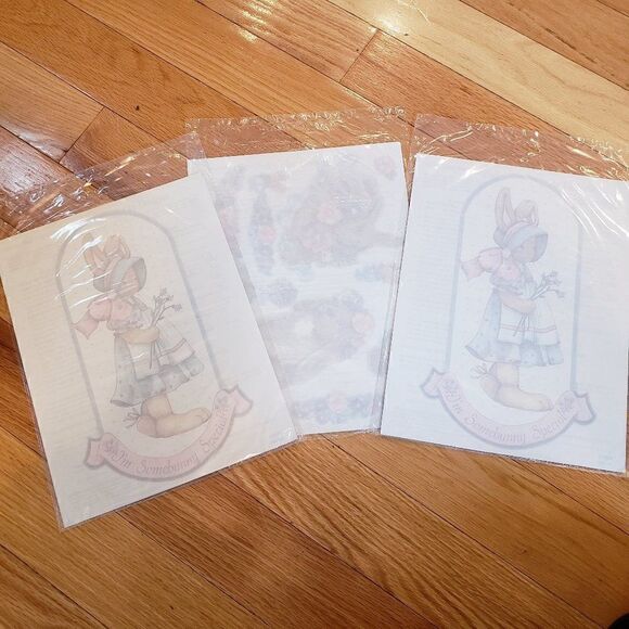 Fashion Show Originals Full On Iron On Transfer Design Bunnies Easter Lot of 3 - Picture 9 of 9